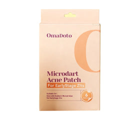 Microdart pimple Patches for Deep Blemishes - 6 Dots - Hydrocolloid Pimple Patches-Targets Stubborn Blemishes, Dark Spots