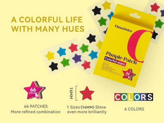 Star-Shaped Pimple Patches: Making Acne Treatment Fun & Effective