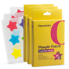Star Pimple Patches for Face  (66count-Pack of 3)